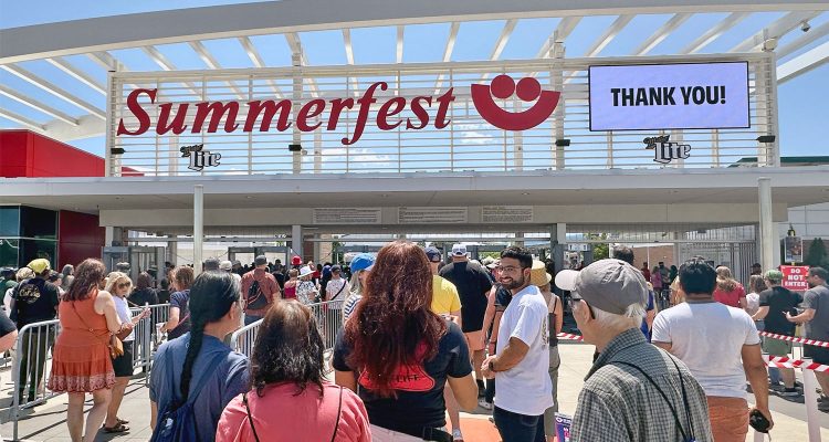 The North Gate at Summerfest 2025