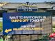 Want to participate in Tarps Off tonight? Join at the Miller Lite Landing!