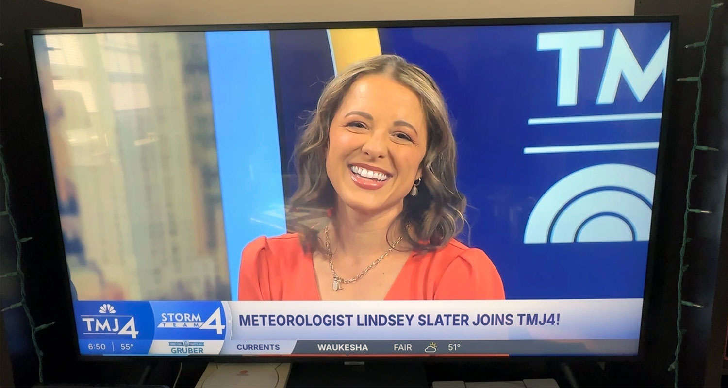 Lindsey Slater is at TMJ4 now