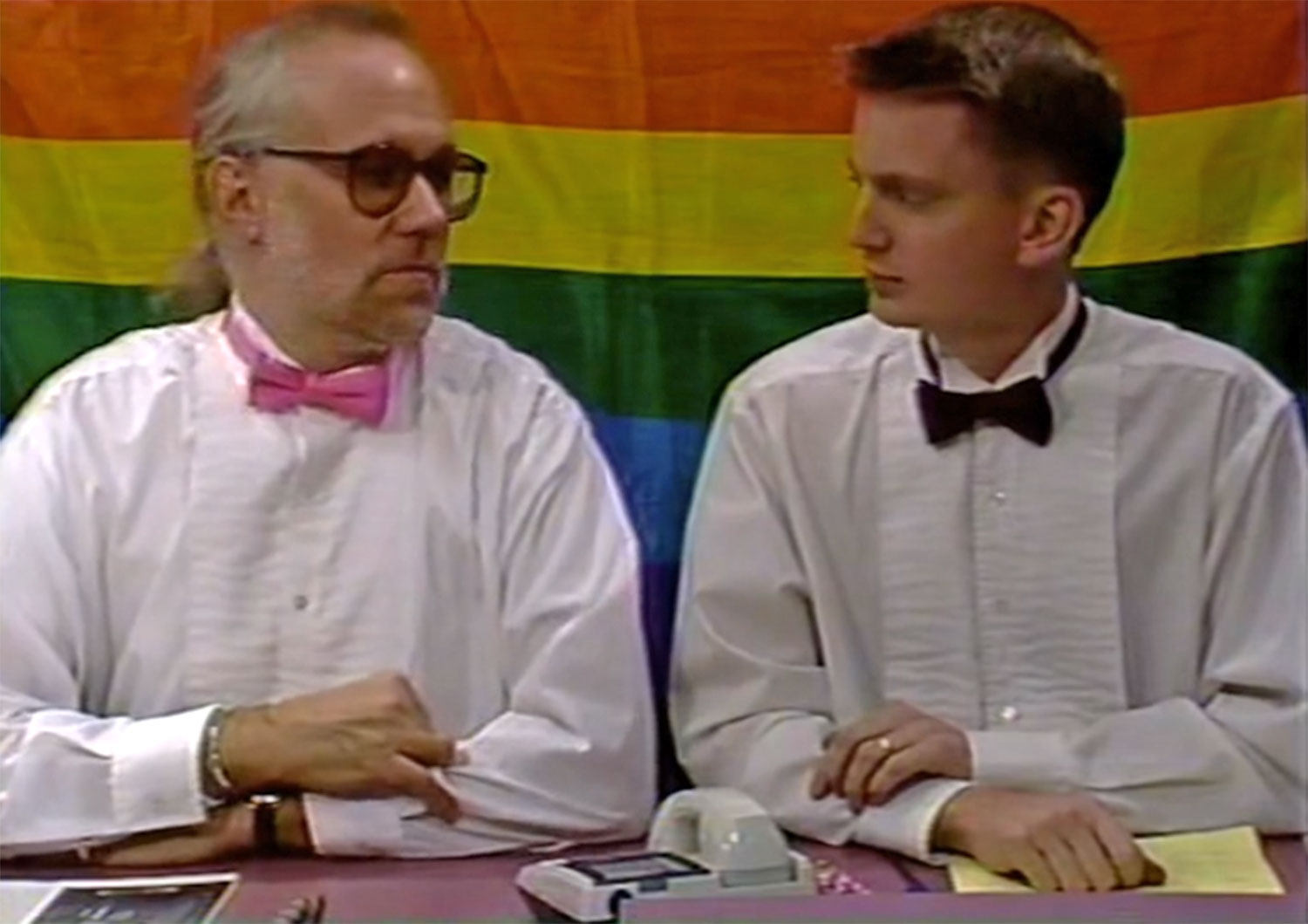 Michael Lisowski and Dan Fons of The Queer Program
