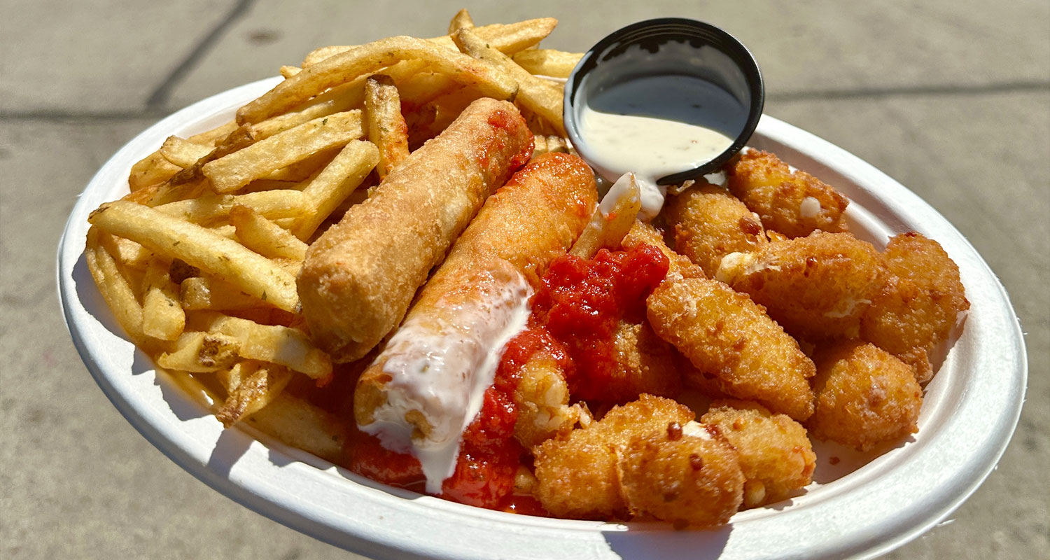 A very important report on how much Saz's Sampler Platter costs