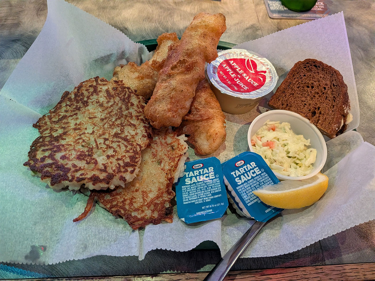 A fish fry at Spirits Bar & Grill in South Milwaukee