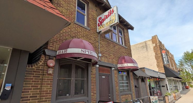 Exterior of Spirits Bar & Grill in South Milwaukee