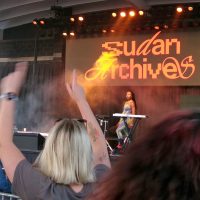 Sudan Archives blends digital excitement with strings, vocals at Summerfest