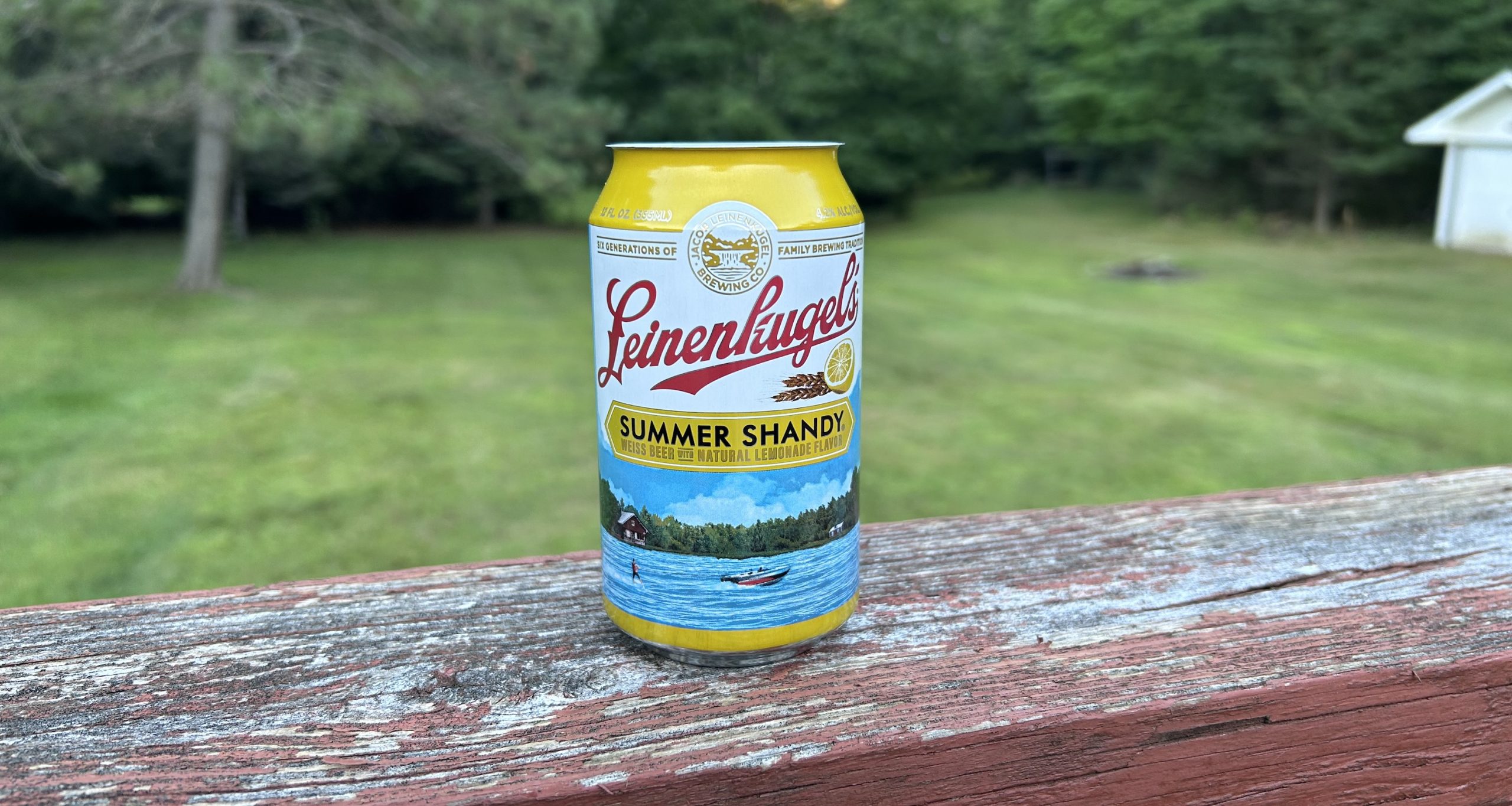 I asked my mom to review a Leinenkugel's “Summer Shandle