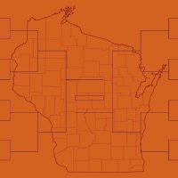 Only 16 geographic land divisions remain in our Wisconsin County Bracket