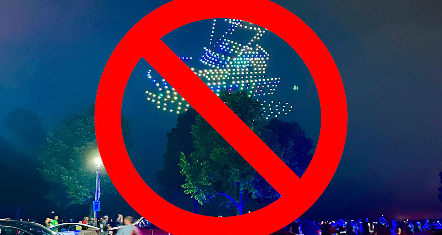 Survey: Scrap the July 3 drone show, use money for something else
