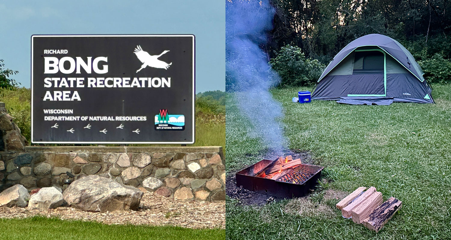 The simple summertime high of camping at Bong State Recreation Area