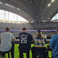 Finding nirvana at a Brewers game, alone