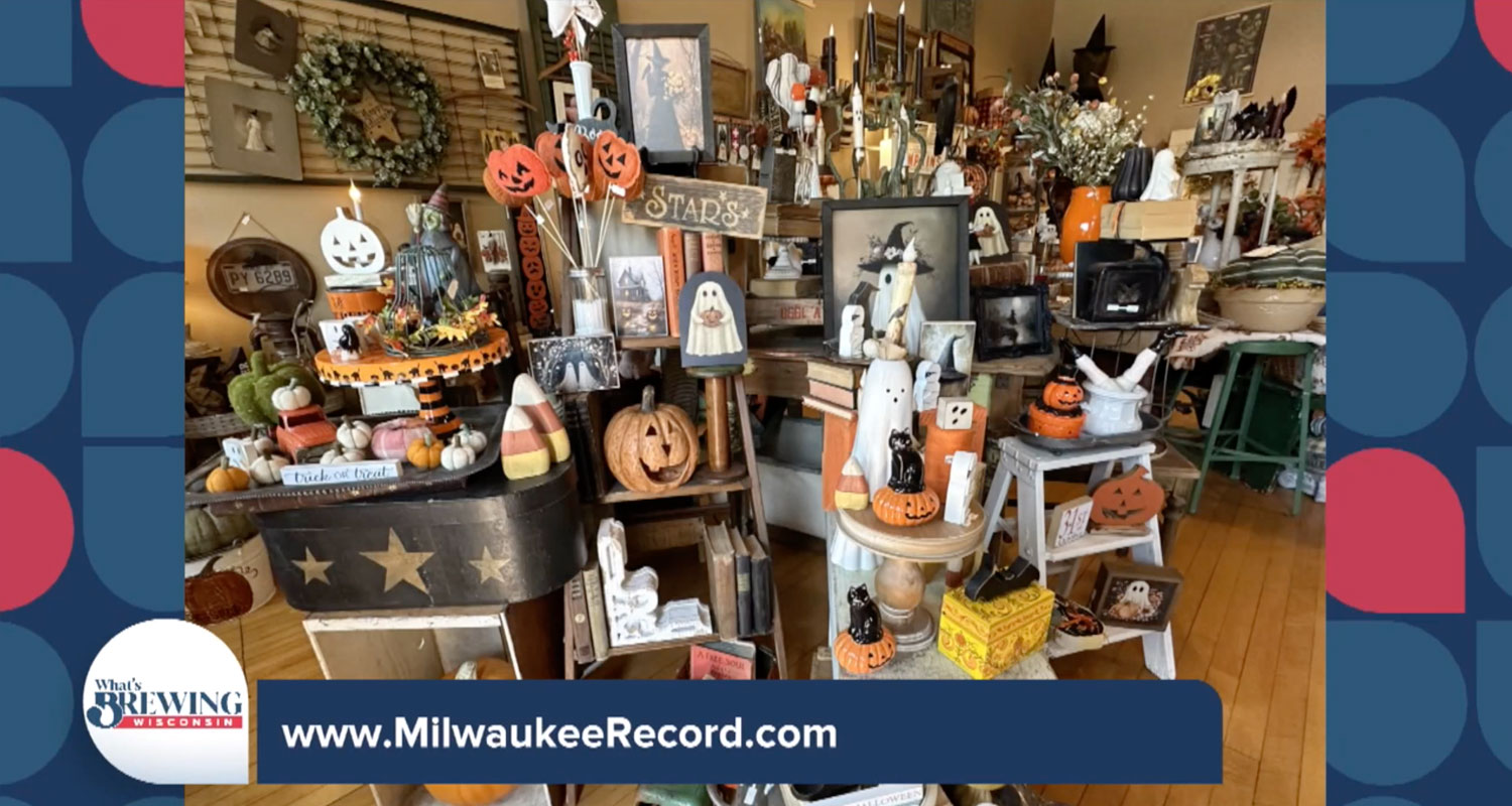 I dropped by ‘What's Brewing Wisconsin' to talk about our Halloween countdown
