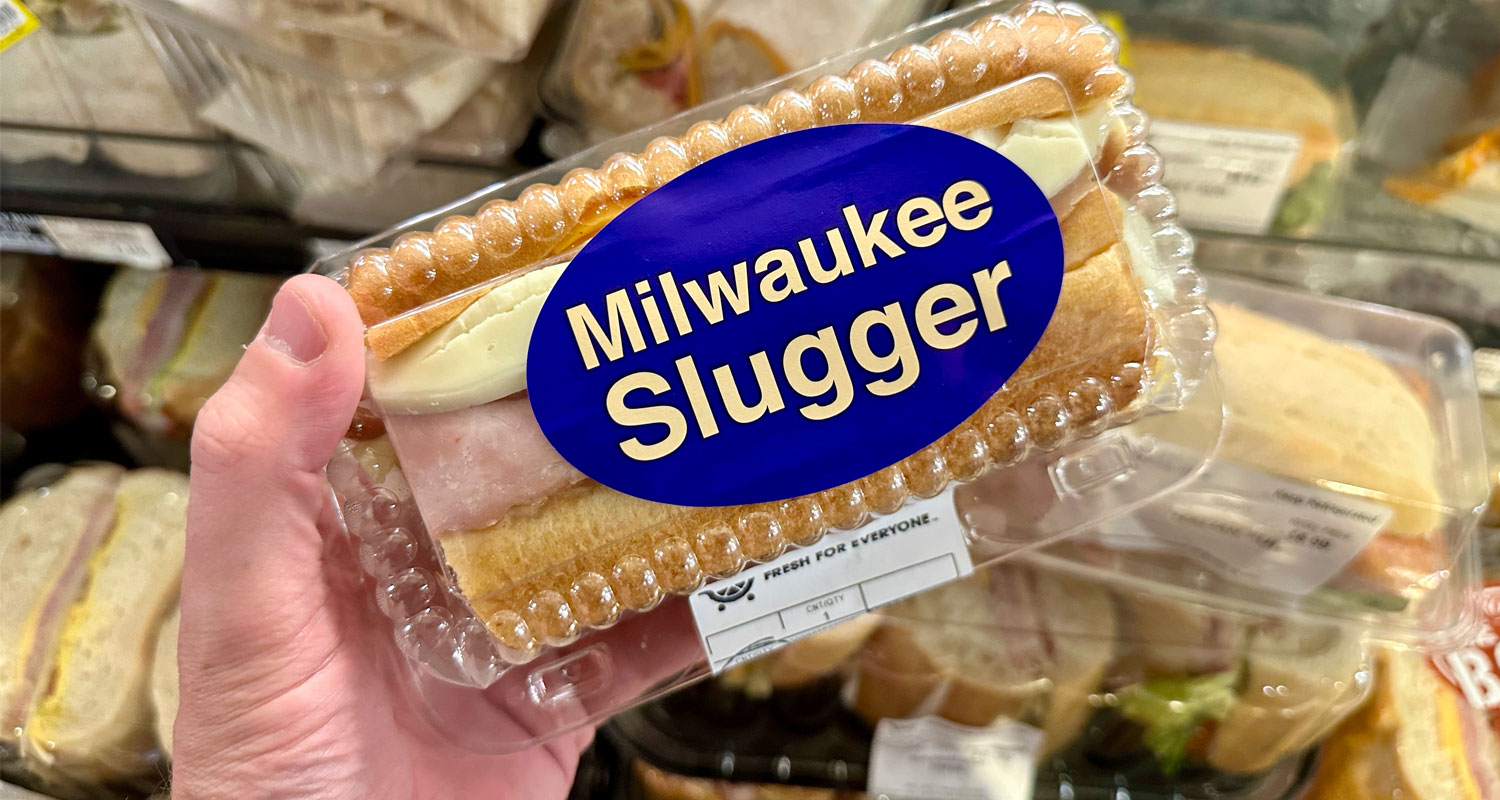 Mandatory Milwaukee: The Milwaukee Slugger is a pinch-hit home run