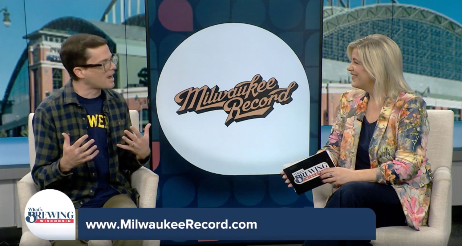 I dropped by ‘What's Brewing Wisconsin' to talk about World Series watch parties